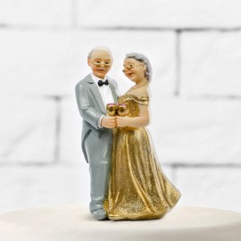 Figura de Novios para Bodas de Plata