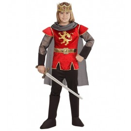Rode koning Arthur kostuums voor kinderen