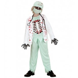 Zombie dokter kostuums voor kinderen