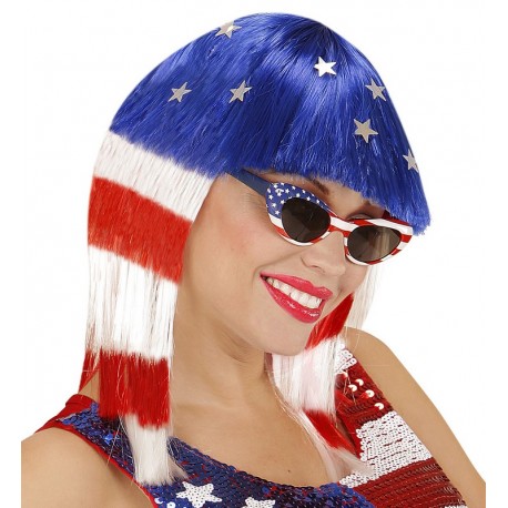 Miss Amerika Pruik
