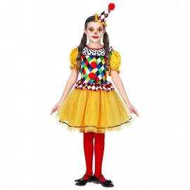 Kleine Tutu Clown Kostuum voor Meisjes