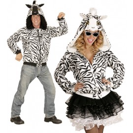 Zebra Sweatshirt Kostuums voor Volwassenen