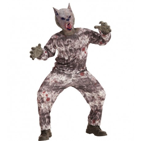 Bloederige weerwolf kostuums voor kinderen