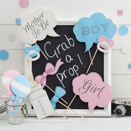 Online Baby Shower Photobooth Accessoires Kopen