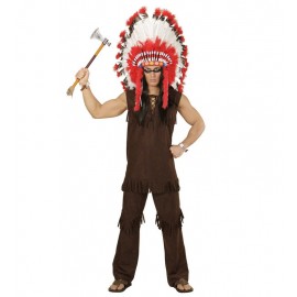Amerikaans indianenkostuum voor volwassenen