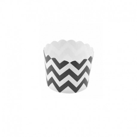 12 Envoltorios para Cupcake Chevron