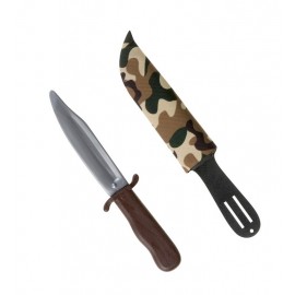 Dolk met Camouflage Bescherming 28 cm