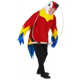 Papagallo op voetstuk kostuum voor volwassenen