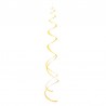 8 Colgantes forma Espiral 66 cm