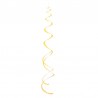 8 Colgantes forma Espiral 66 cm