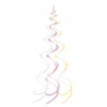8 Colgantes forma Espiral 66 cm