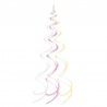 8 Colgantes forma Espiral 66 cm