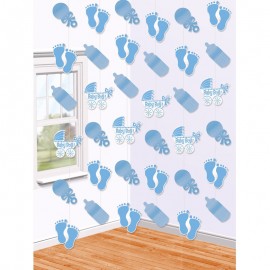 Baby Shower Hangers voor Jongen - 6 stuks