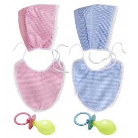 Set Disfraz de Bebe para Adulto Set Disfraz de Bebe para Adulto