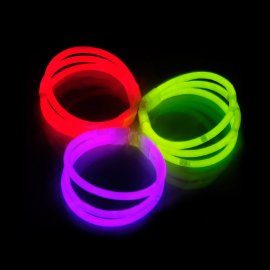 Lichtgevende Armbandjes Triple (33 Stuks)