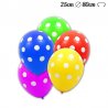 Stippen Latex Ballon 25 cm