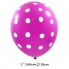 Stippen Latex Ballon 25 cm