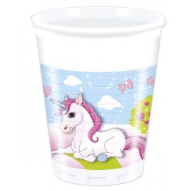 Eenhoorn Bekers van Plastic