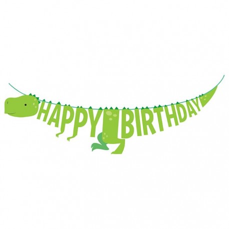 Goedkope Dinosaurus Happy Birthday Slinger