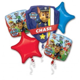 Paw Patrol Chase Ballonnen Boeket Bestellen