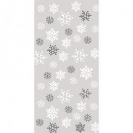 Sneeuwvlokken Uitdeelzakjes - 20 stuks (28 x 12 cm)