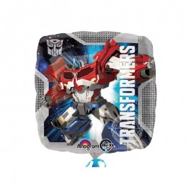 Metallic Vierkante Transformers Ballon 43 cm