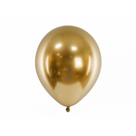 Blauwe Metallic Ballonnen - 50 stuks 30 cm