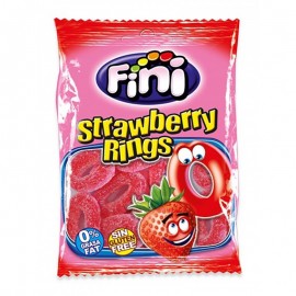 Sweets Fini Ringen Aardbei 100 gr