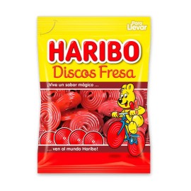 Haribo Aardbeienschijf Sweets 80 gr