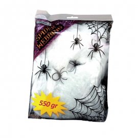 Wit spinnenweb 500 gr