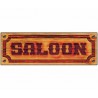 Señal Saloon 78x26 cm