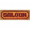 Señal Saloon 78x26 cm