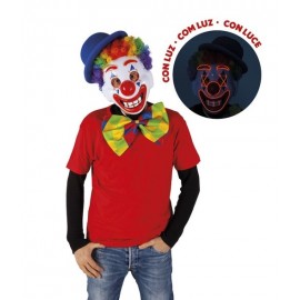 Clownmasker Met Licht