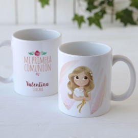 Taza Cerámica Niña Comunión