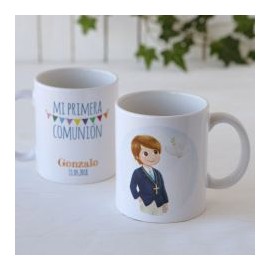 Taza Cerámica Niño Comunión