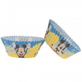Mickey Mouse Cupcake Vormpjes - 50 stuks