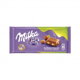 17 Tabletten Chocolade Milka Hele Hazelnoot