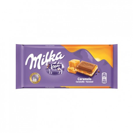 23 Tabletas Chocolate Milka Caramelo