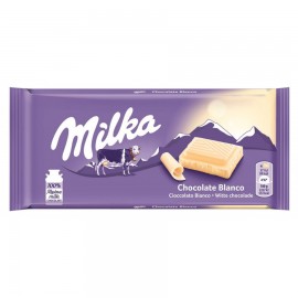 22 Tabletas Chocolate Milka Choco Blanco