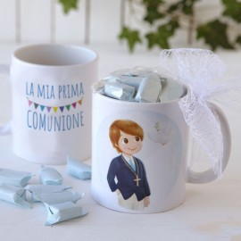 Taza Cerámica La Mia Prima Comunione 7 Caramelos