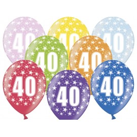 Aantal 40 Latex Ballonnen 30 cm