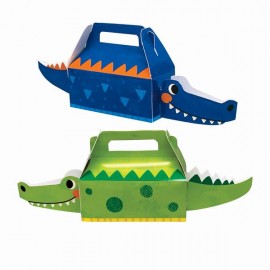 Krokodil Uitdeeldoosjes - 4 Stuks