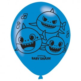 Baby Shark Latexballonnen