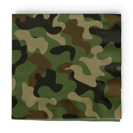 Camouflage Servetten - 16 stuks (33 cm)