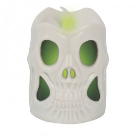 Vela Calavera Led 6 Cms