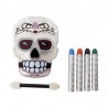 Kit Maquillaje Dia De Los Muertos