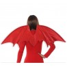 Alas Rojas Glitter 91 x 37 Cms