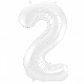 Globo Numero 2 Foil 86 cm