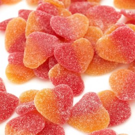 Chuches Perzik Harten 250 stuks