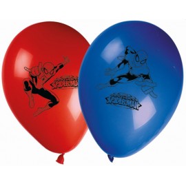 Spiderman Latex Ballon - 6 stuks